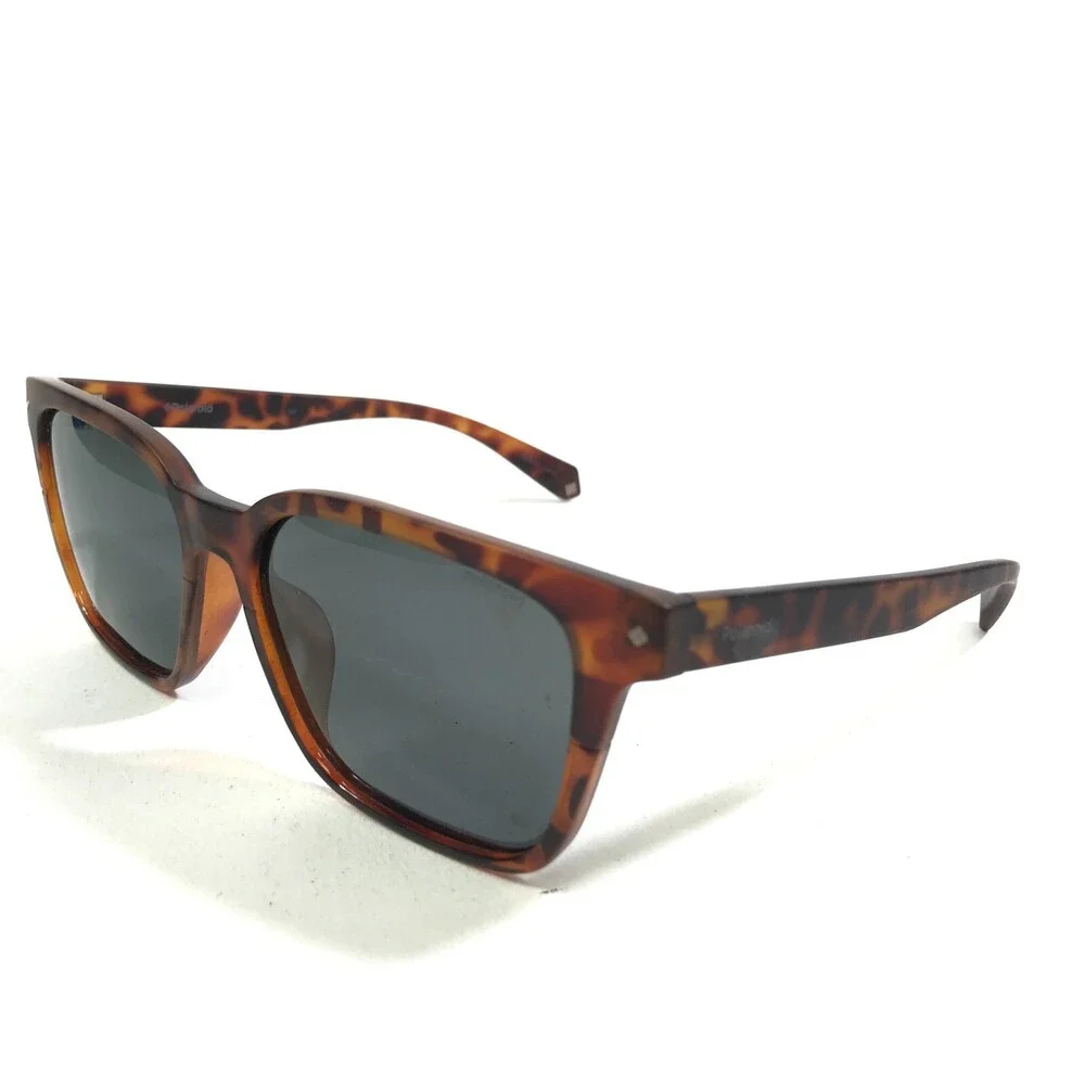 Polaroid Sunglasses PLD6044/F/S 086M9 Tortoise Square Frames w/ Blue Lenses